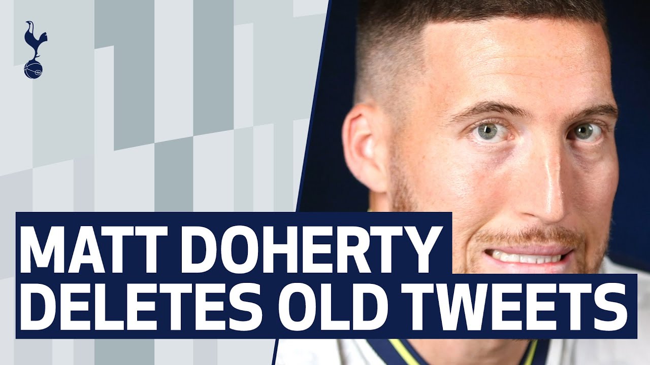 MATT DOHERTY DELETES HIS OLD TWEETS 😬