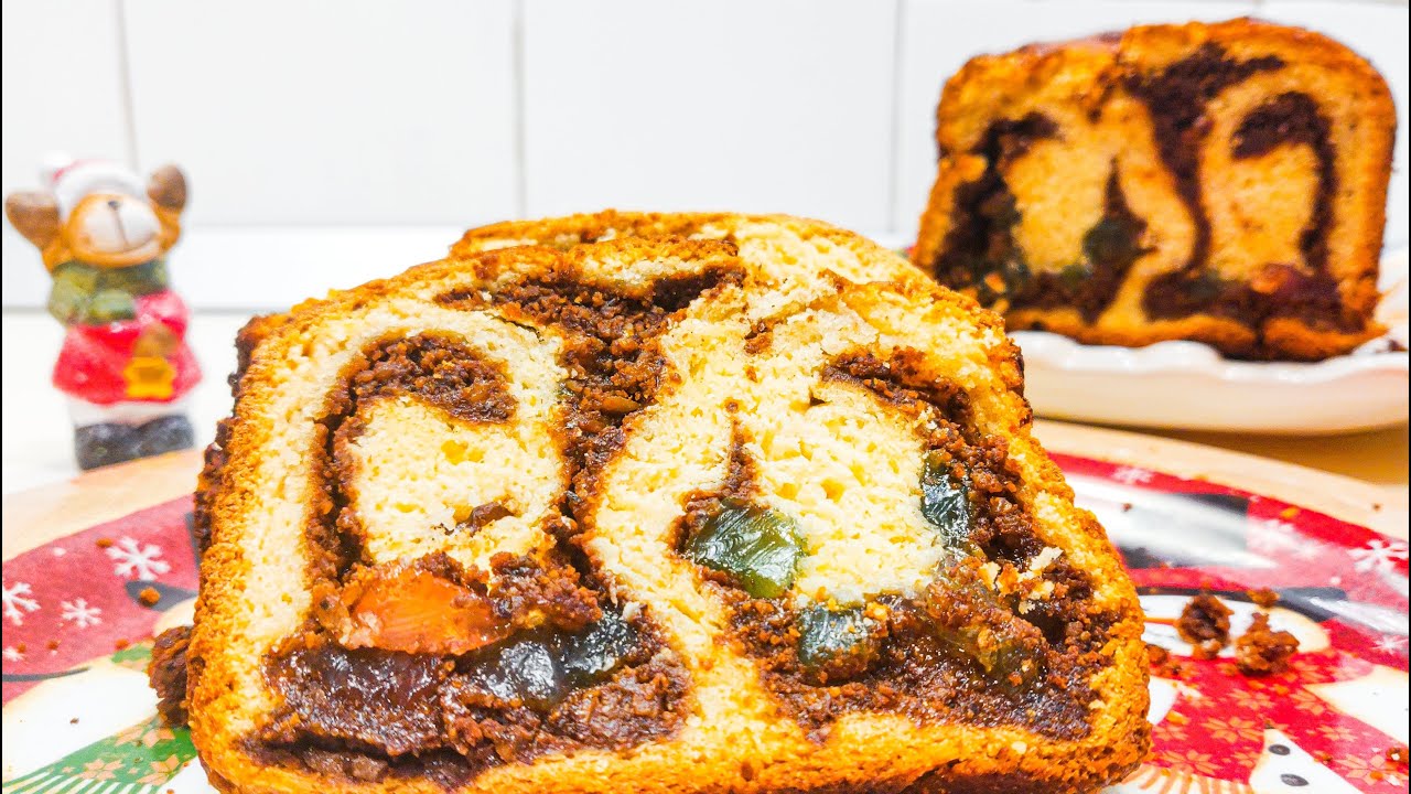 Cozonac cu nuca si rahat, fara gluten