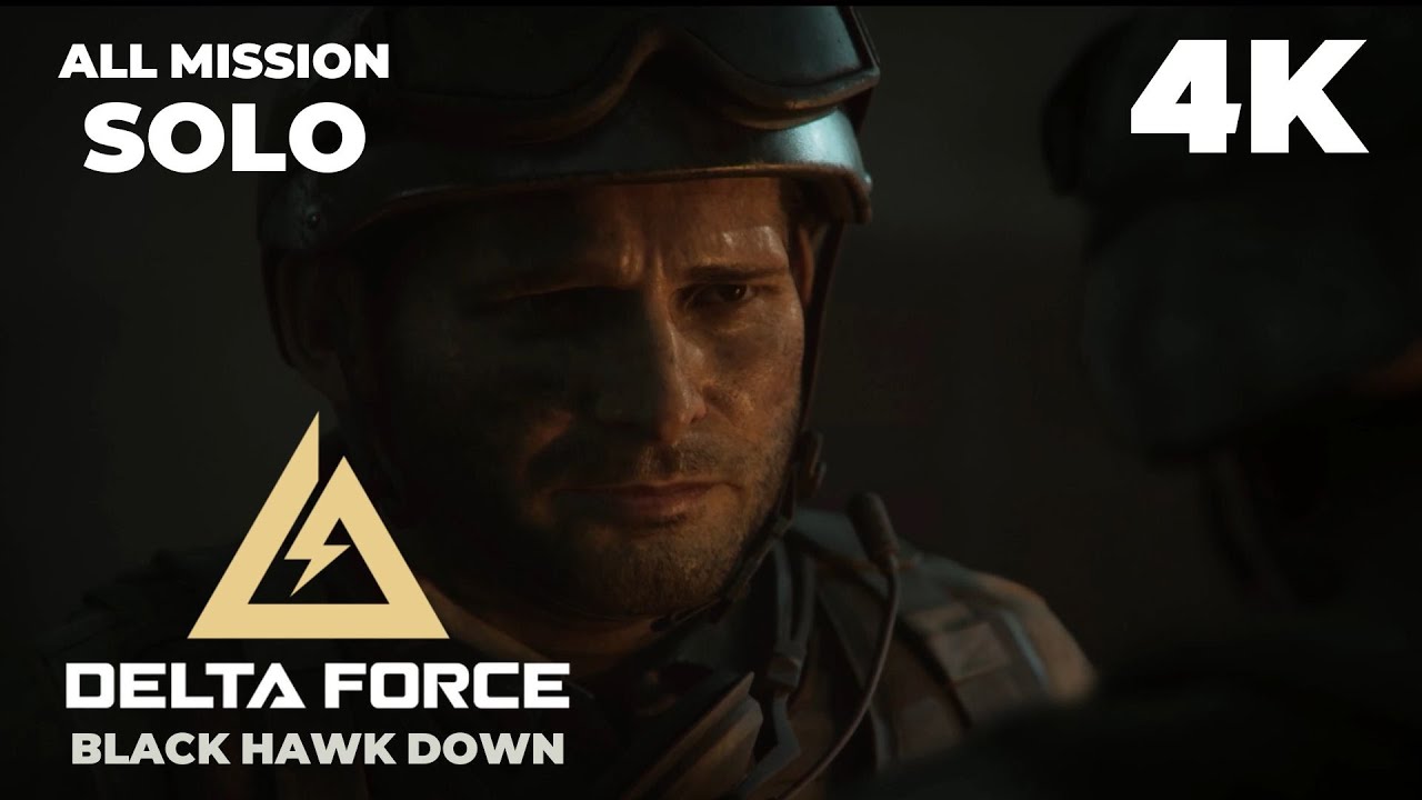 Delta Force: Black Hawk Down - All Mission Solo (CUTSCENES + 4K + NO COMMENTARY)