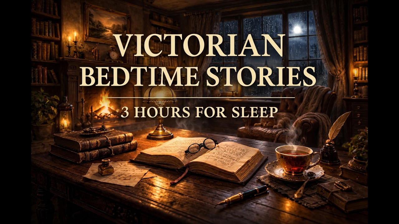Victorian Bedtime Stories for Sleep | Wilde, O. Henry & Saki (3 Hour Calm Narration)