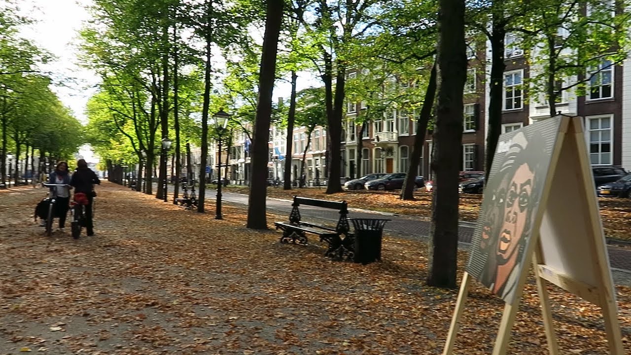 Lange Voorhout street in The Hague (Den Haag), Netherlands
