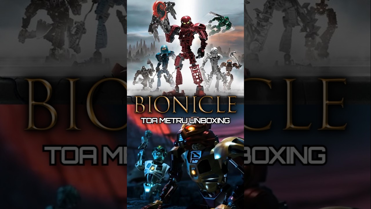 Помните Тоа Метру из Bionicle!? #bionicle #распаковка