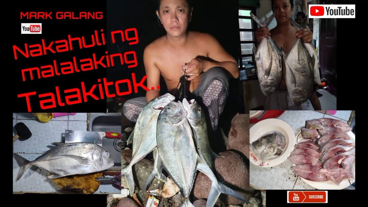 Naka huli ng malalaking Talakitok, kalakasan ng amihan..