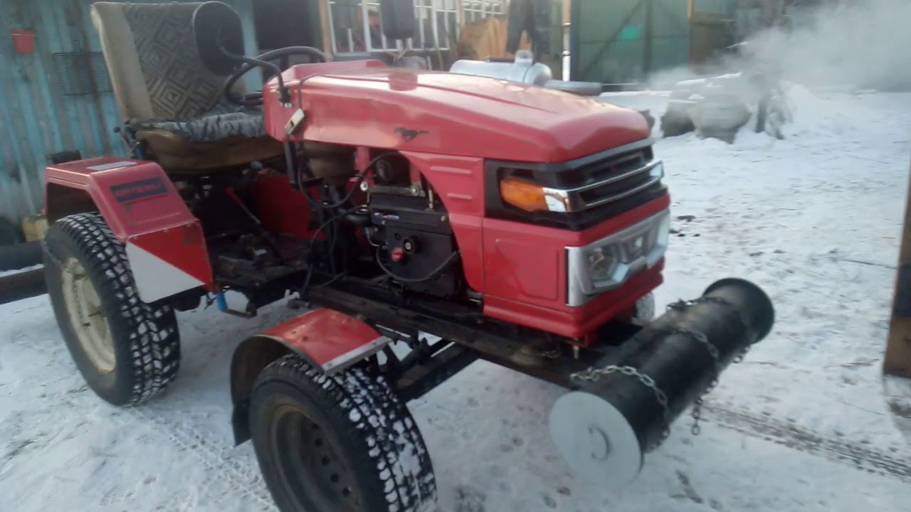 2,5 года эксплуатации минитрактора