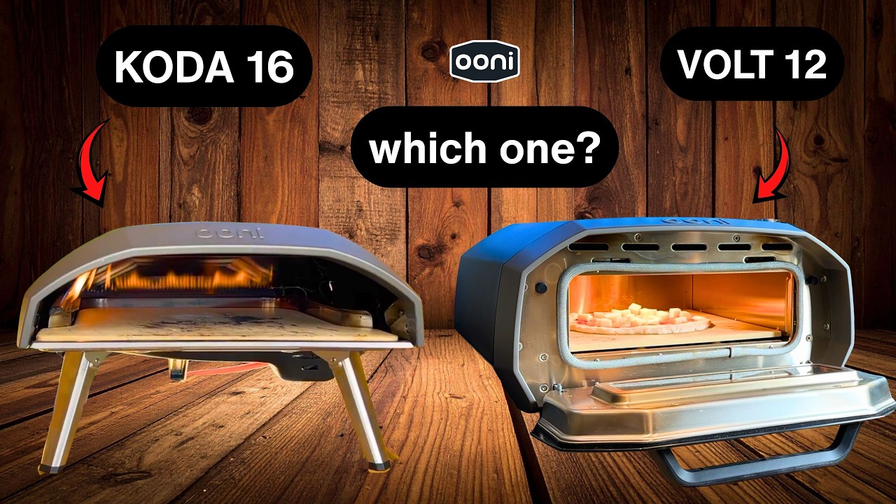 Ooni Volt 12 vs. Koda 16: The Complete Comparison and Review | Electric or Gas?