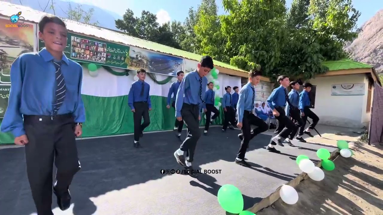 FCPS Mastuj Students Performance Tribute to Shuhadaas