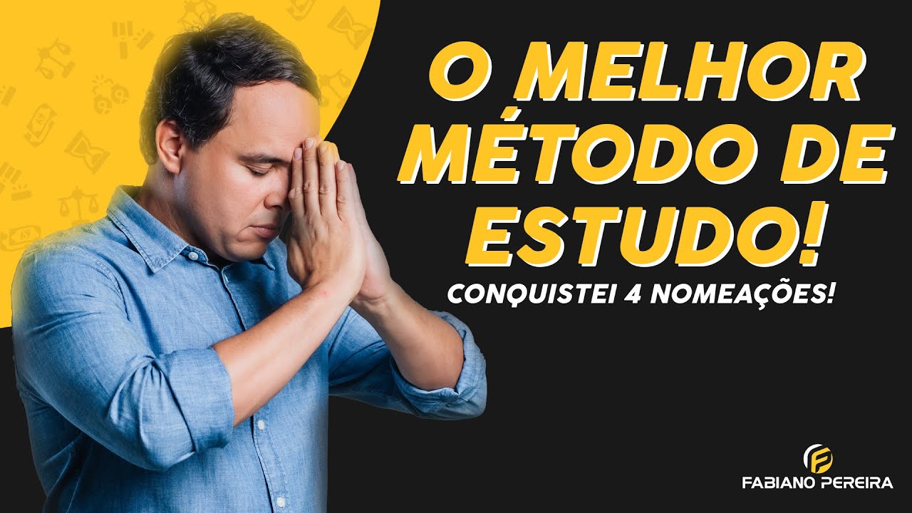 O melhor método de estudos para Concursos Públicos