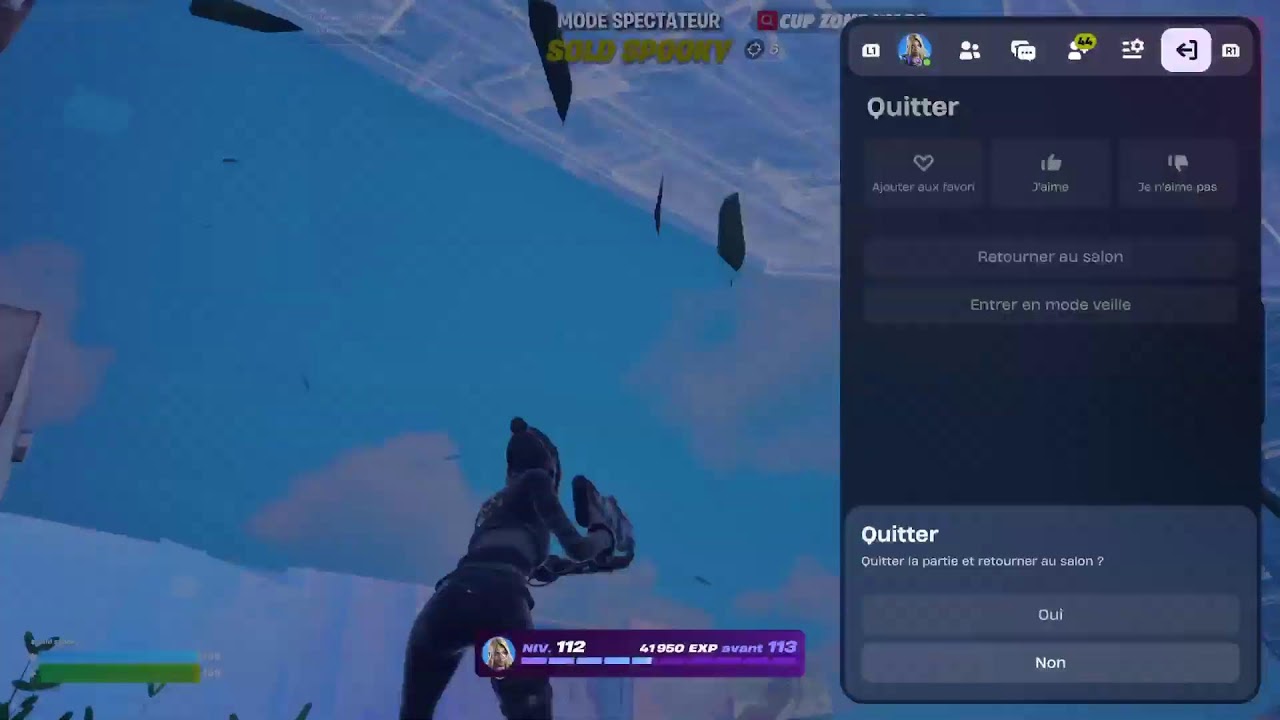 LIVE FORNITE ET JE M'ENTRIENE!!!