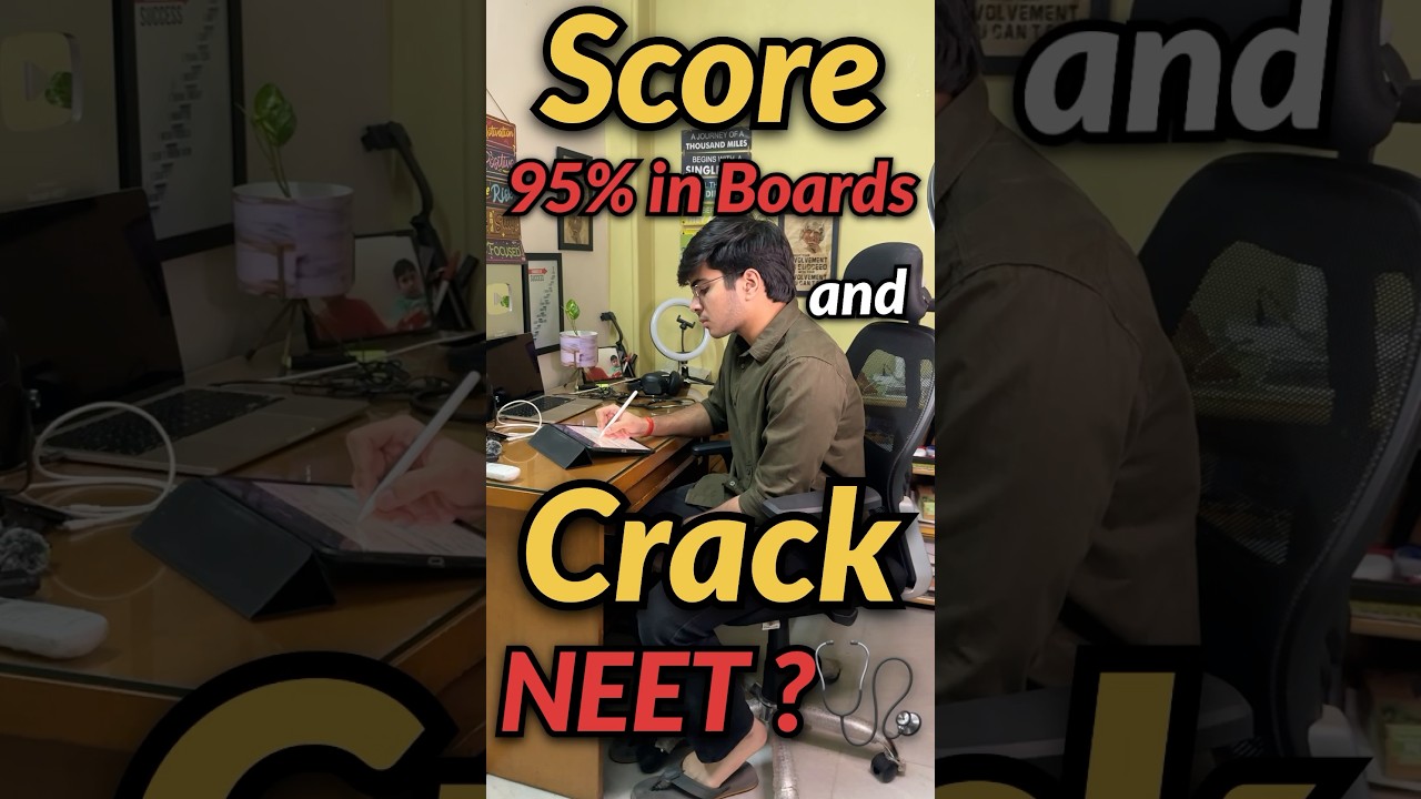 Boards aur NEET mein top kaise kare!?🤫📝 #neet #neet2026 #boardexam #cbse #motivation #trending