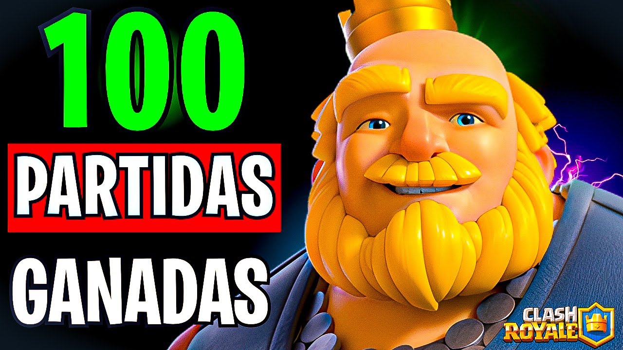 GANÉ 100 partidas seguidas con este MAZO y llegué a Campeones Definitivos | Clash Royale