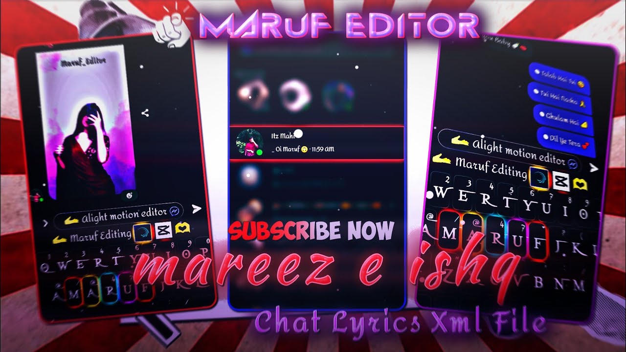 Mareez _E_Ishq ❤️‍🩹 New Hindi Messege Chat Lyrics Xml File 📁💦 Edit by @Marufediting-g5t5v #xmlprese 