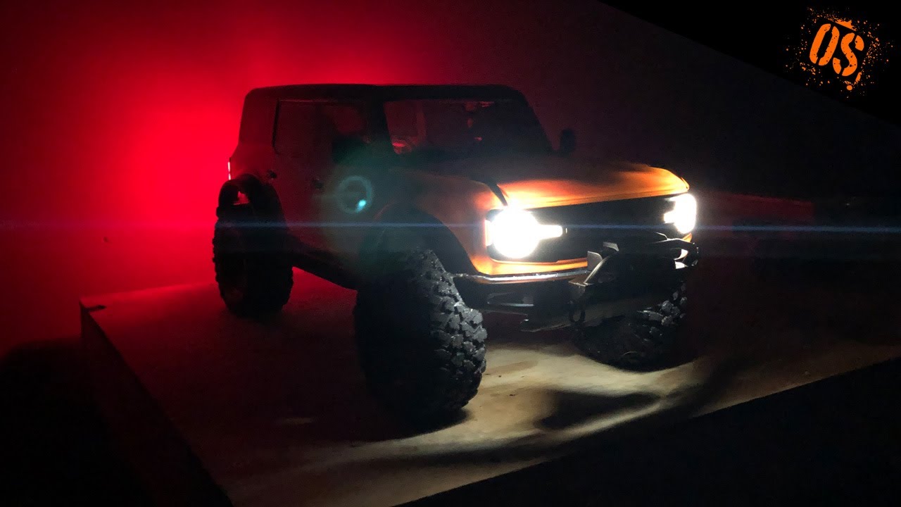 Installing The Light Kit On The 2021 Ford Bronco TRX4