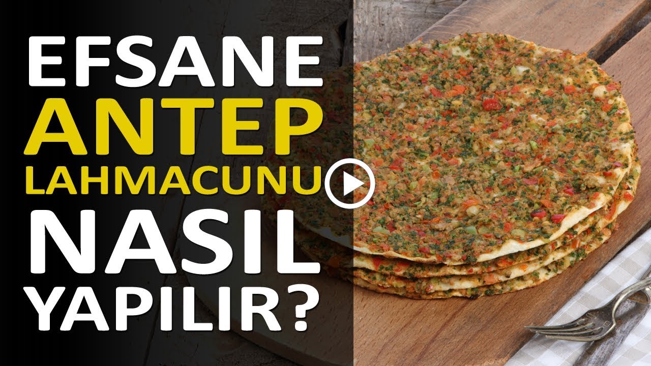Efsane Antep Lahmacunu Nasıl Yapılır? I Evde Lahmacun I Legendary The Gaziantep Lahmacun