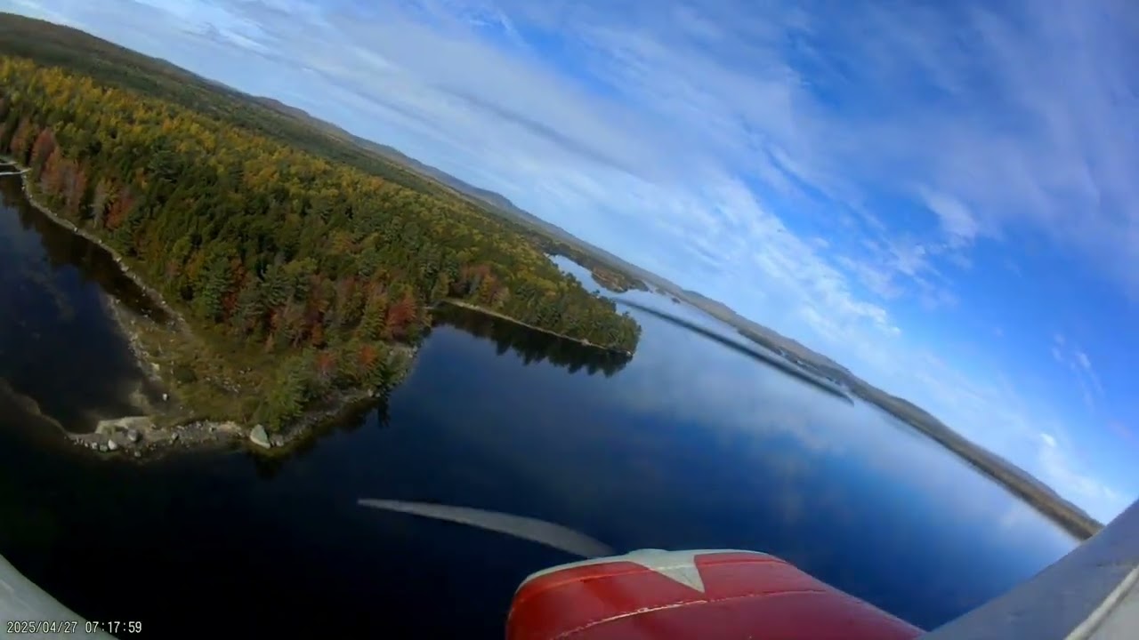 Elmah Dud flies the CZ Cessna 150 at Wildfox first flight of vacation Oct. 2025