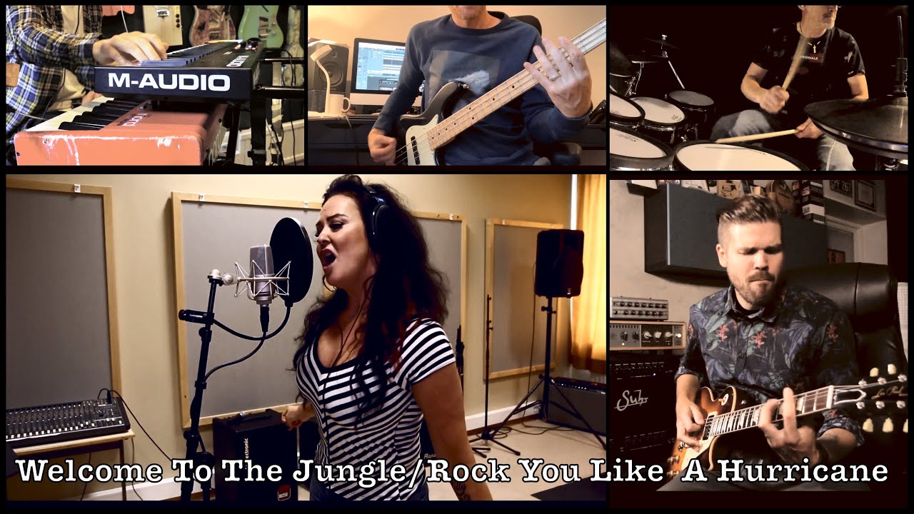 Welcome To The Jungle/Rock You Like A Hurricane - By Nina Söderquist & Hans Johansson With Friends