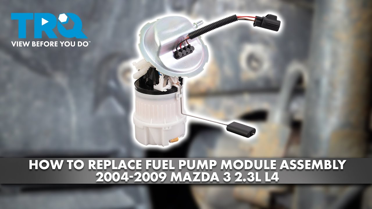 How to Replace Fuel Pump Module Assembly 2004-2009 Mazda 3 2.3L L4