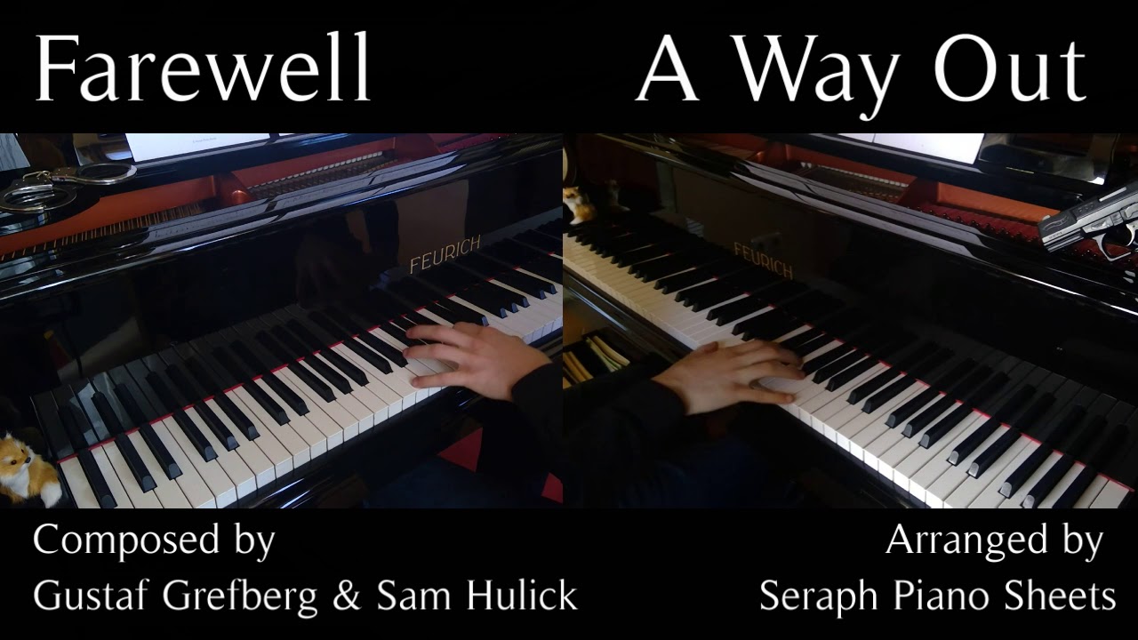 Farewell - A Way Out Ending Theme  (Piano Cover)