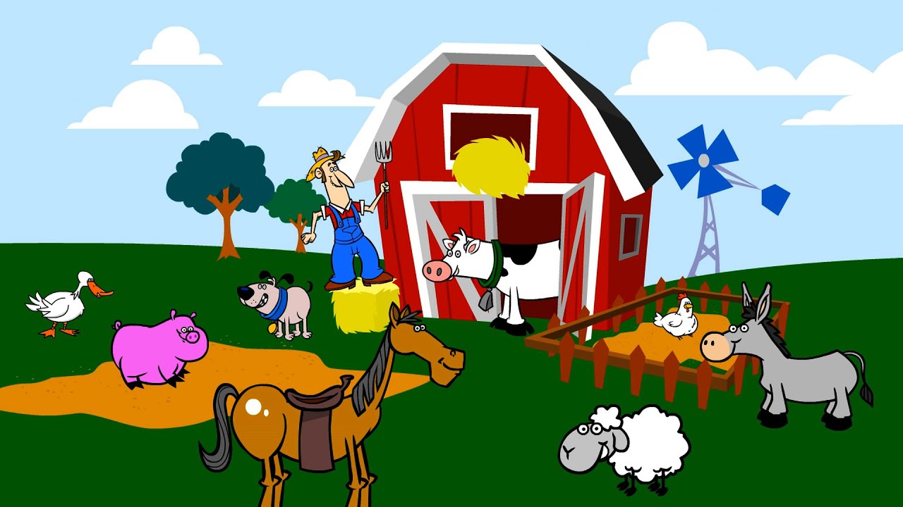 OLD MC DONALD AND HIS FARM ANIMALS New version by The Brilliant Kid