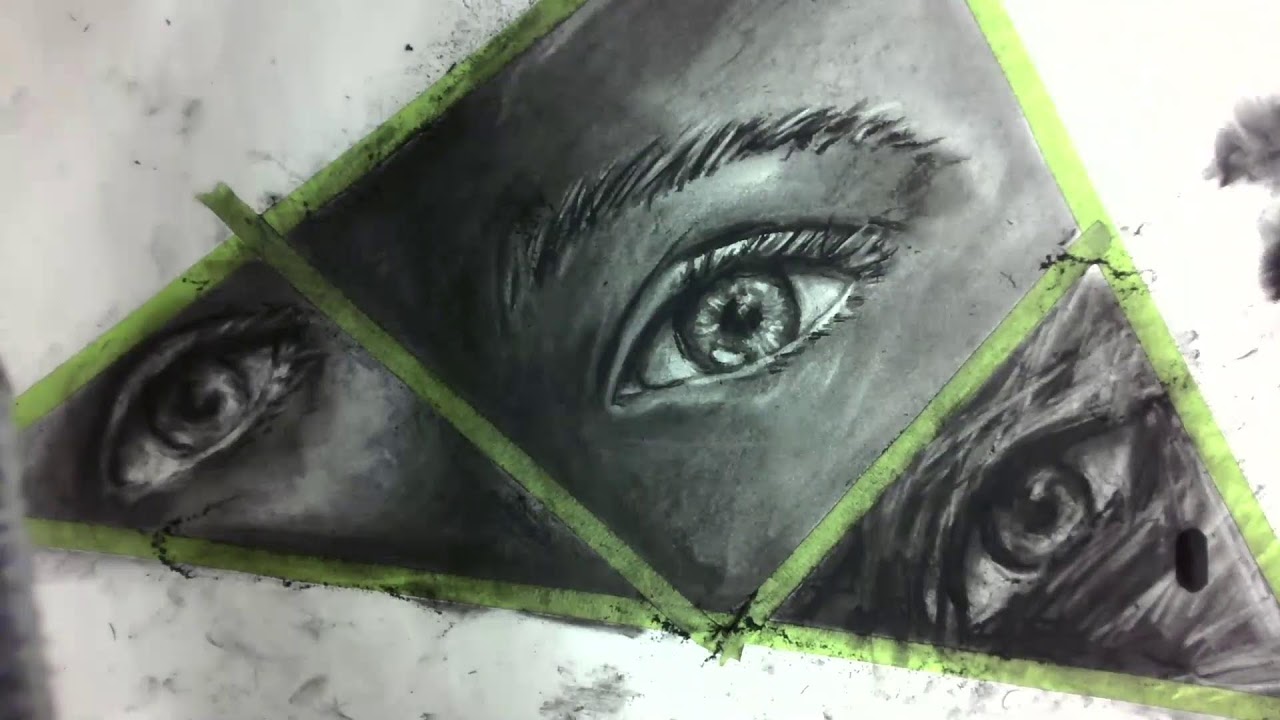 Eye in Charcoal