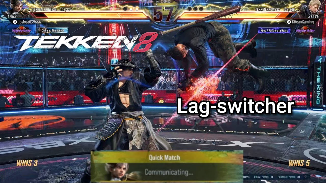 Tekken 8 | Steve Player LAG SWITCHES Me On QUICK MATCH