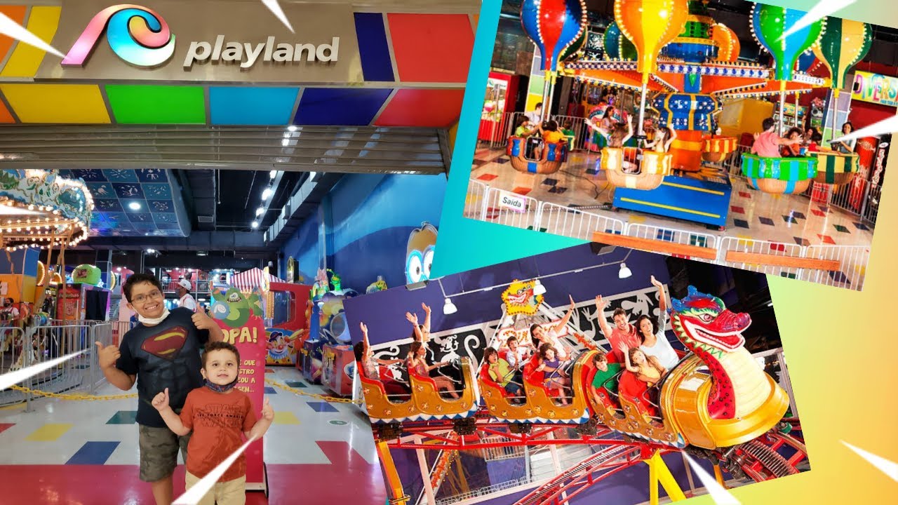 PARQUE DE DIVERSÃO PLAYLAND - BRENO E BENÍCIO