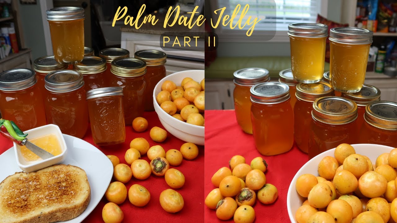 Palm Date Jelly Part II #tongueslappinggood#mouthwateringdelicious#uniqueflavor
