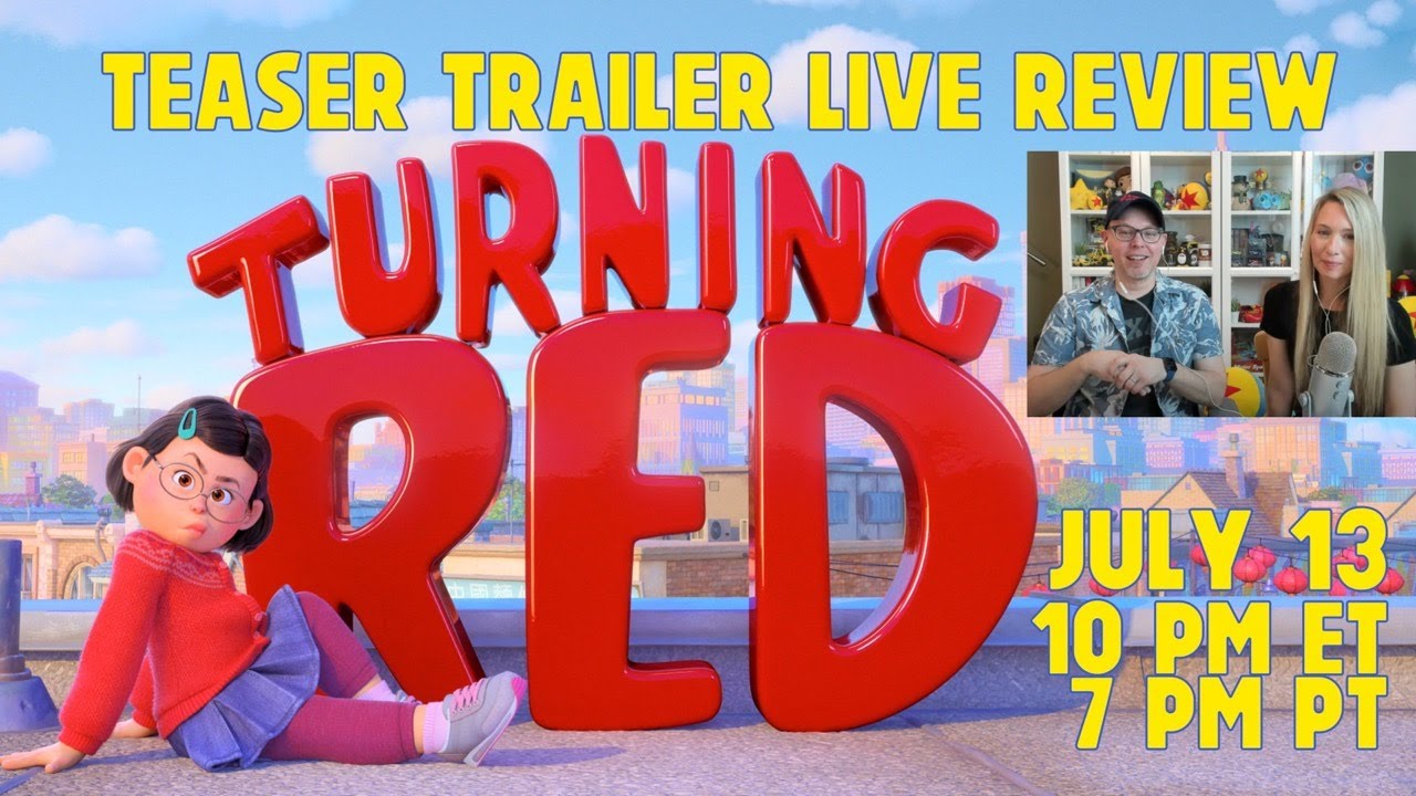 Pixar's 'Turning Red' Teaser Trailer - Live Discussion and Breakdown