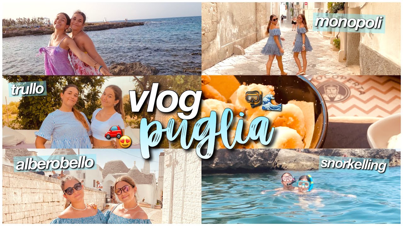 ALLA SCOPERTA DELLA PUGLIA🌊🦋 // vlog la vita in un trullo tra mare e città