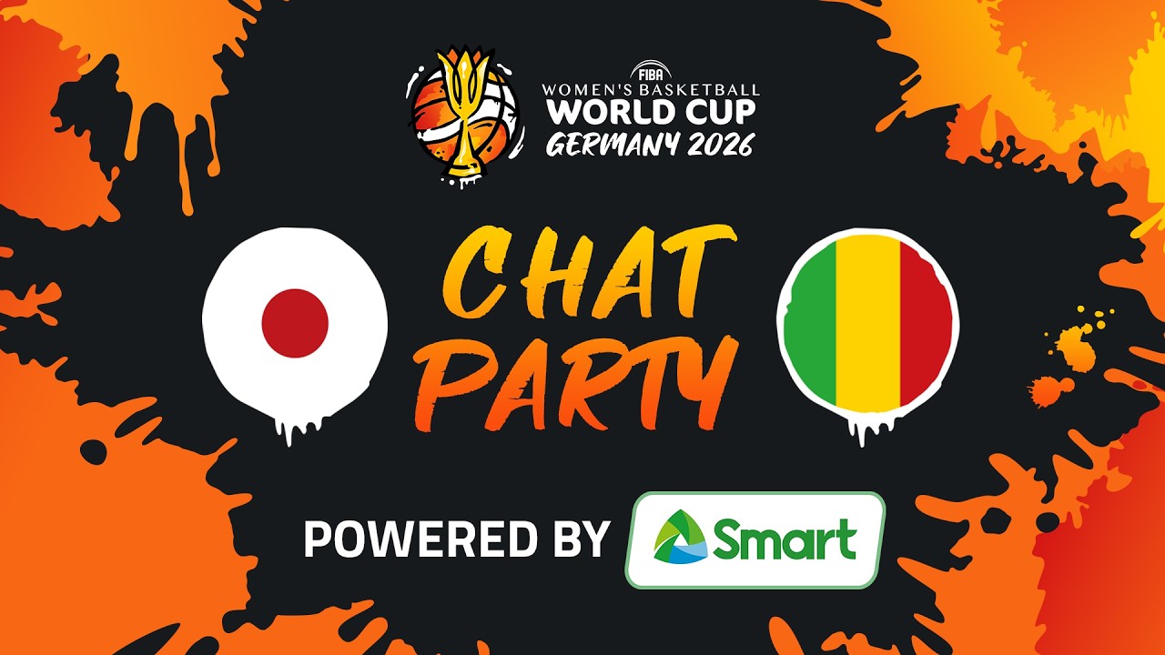 Chat Party Powered by SMART ⚡🏀  Japan v Mali | FIBA Women's Basketball World Cup 2026