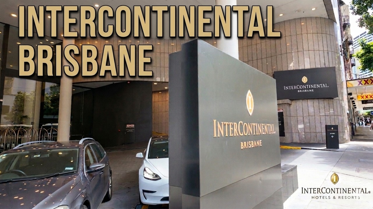 [4K] Luxury Hotel Tour | 🇦🇺 BRISBANE, InterContinental 2026 review with city sights