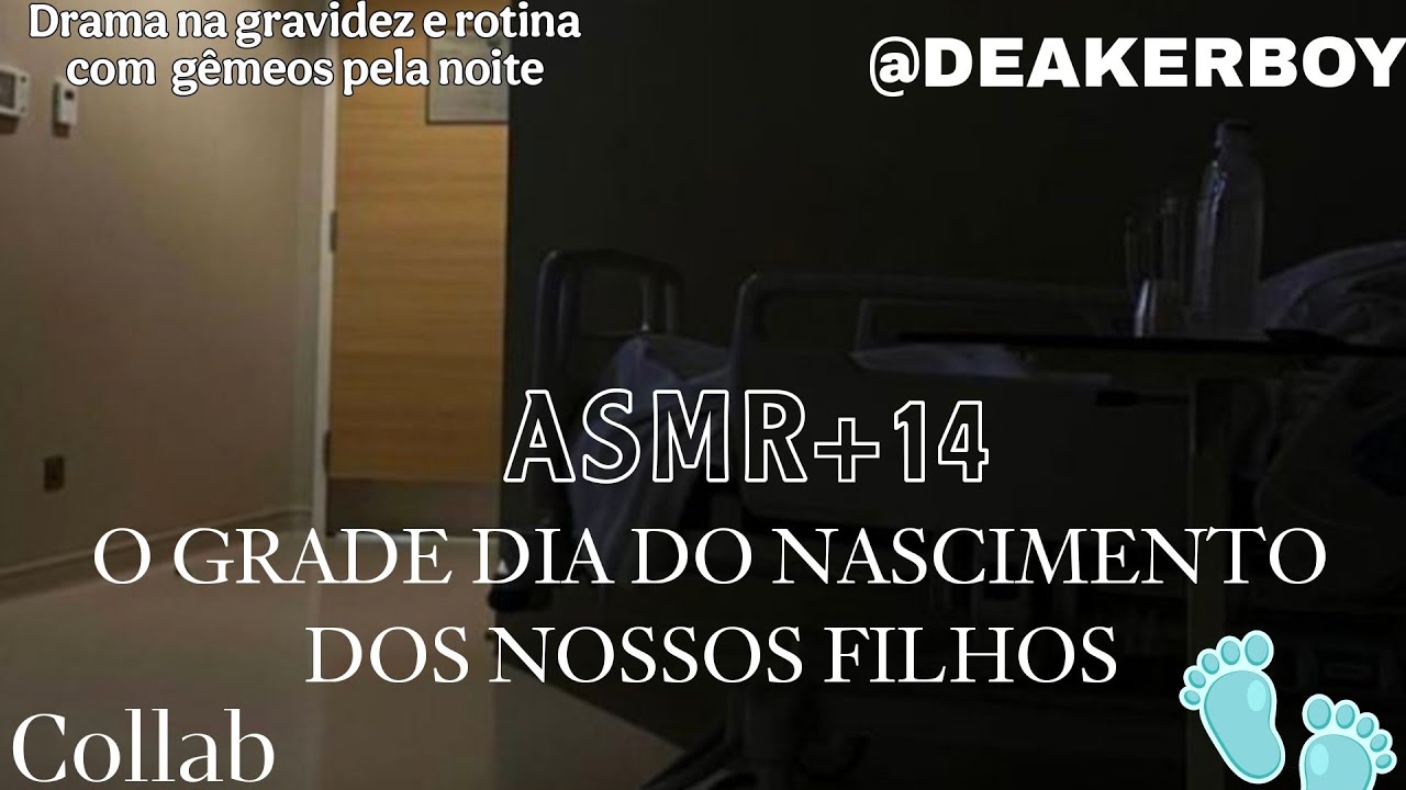 Asmr +14 - o Grande dia do nascimento dos gêmeos  + Rotina Noturna (Collab) Part @TEMARI ASMR