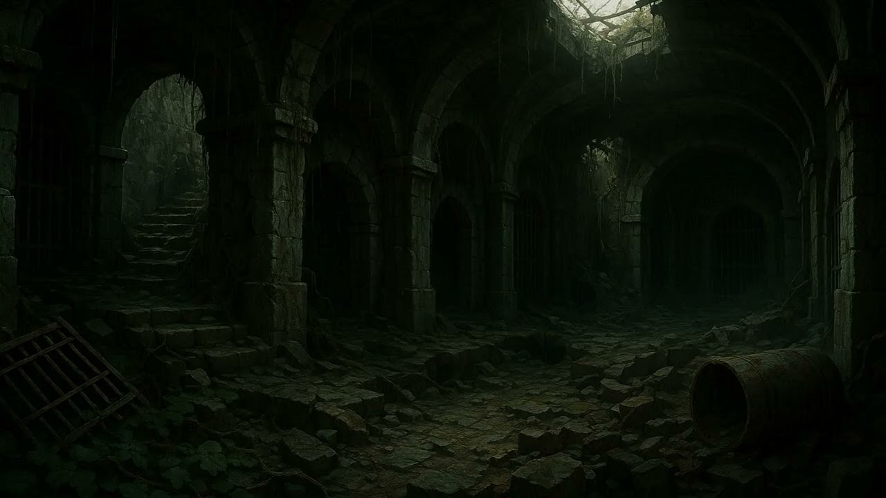 Eerie Ambient Voices and Hypnotic Synths for Deep Meditation