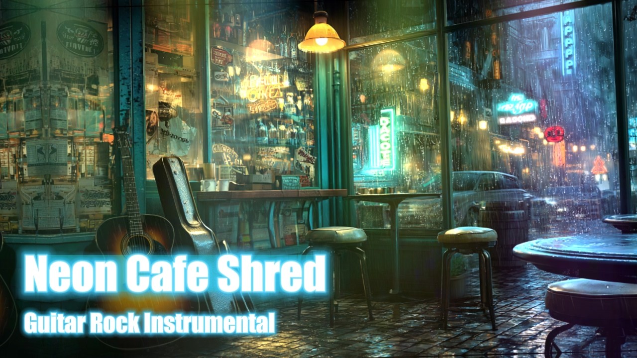 Neon Cafe Shred : Guitar Rock Instrumental