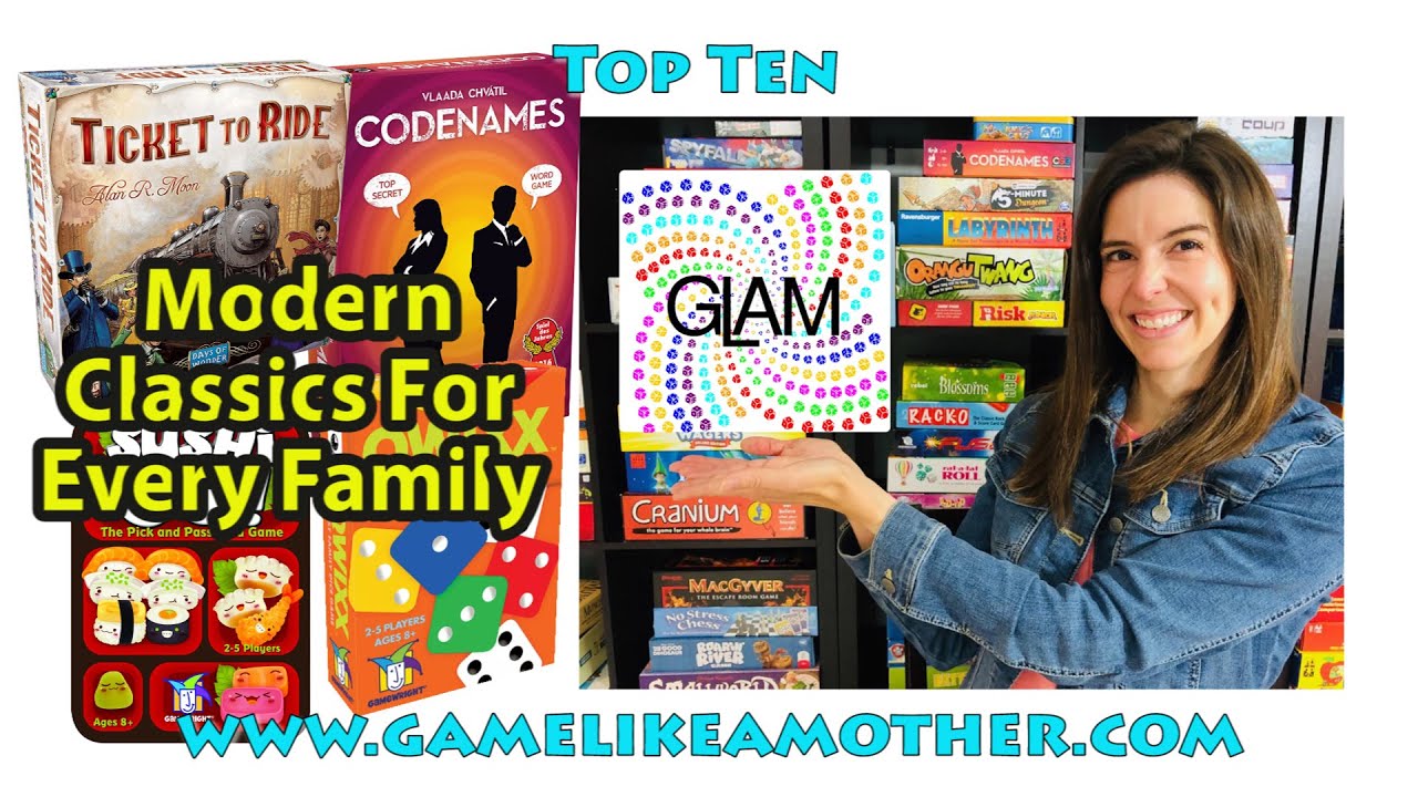 Top 10 Modern Classic Board Games for Every Family