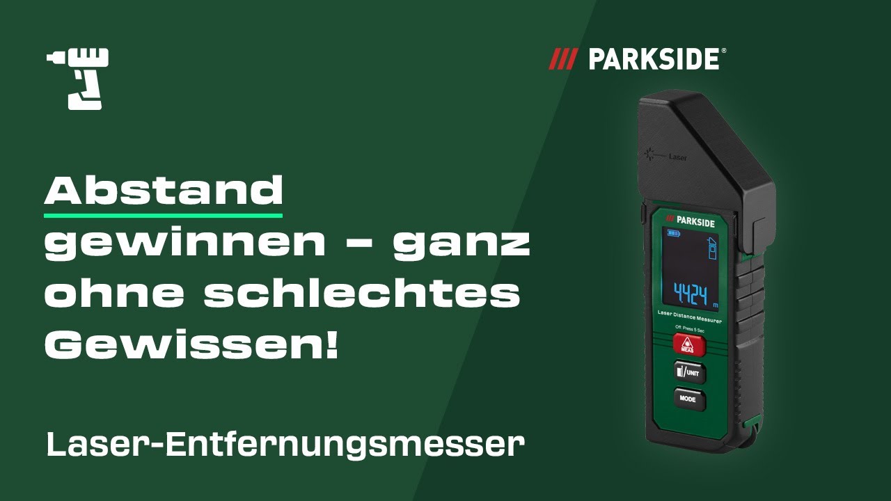 Der Laser-Entfernungsmesser von PARKSIDE im #ToolTalk