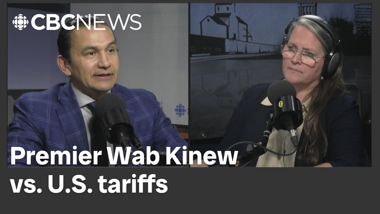Premier Wab Kinew vs. U.S. tariffs — what Manitoba is doing now