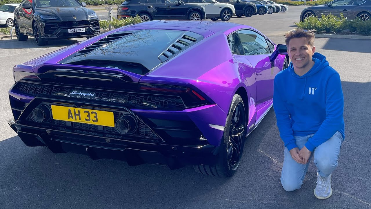 MY NEW LAMBORGHINI IS HERE - £12,500 CRAZY PAINT!