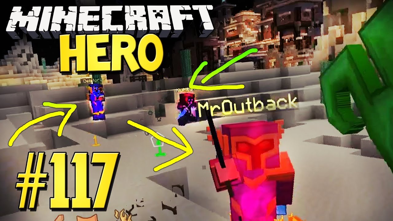 3 vs 1 ACTION PUR - Minecraft HERO #117