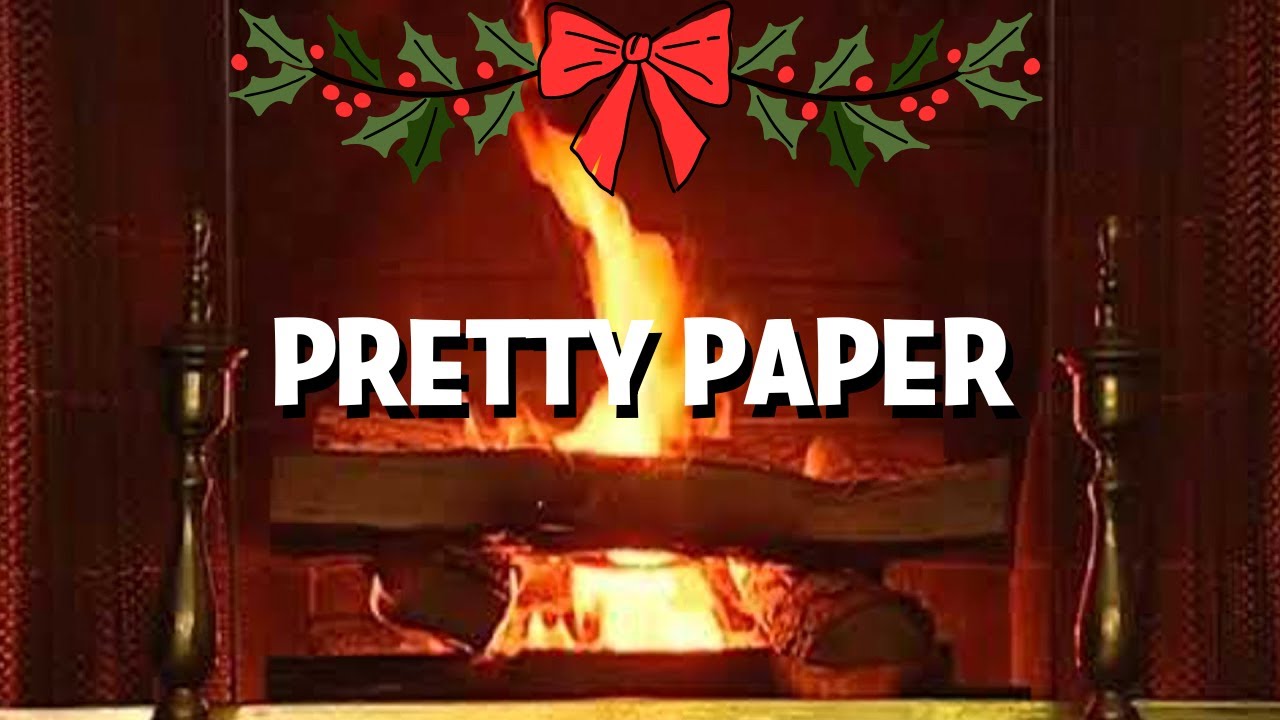 Kenny Chesney - Pretty Paper (Fireplace Video - Christmas Songs)