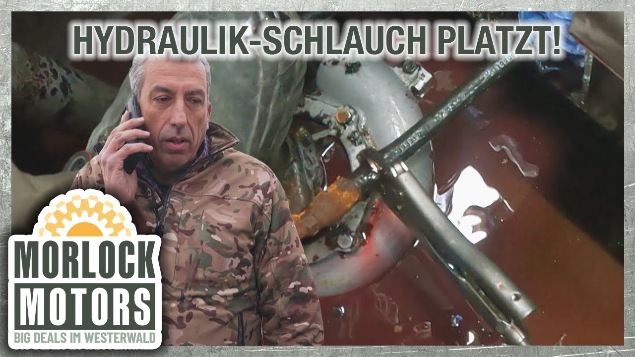 Sch&ouml;ne BOOTSFAHRT in der LARC XV? Nicht mit den Morlocks! Hydraulikschlauch PLATZT! | Morlock Motors