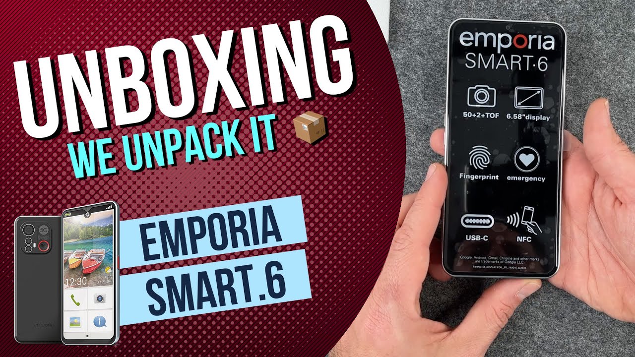 Emporia smart 6 - Unboxing  • 📱 • 📦 • 🆕 • Tutorial