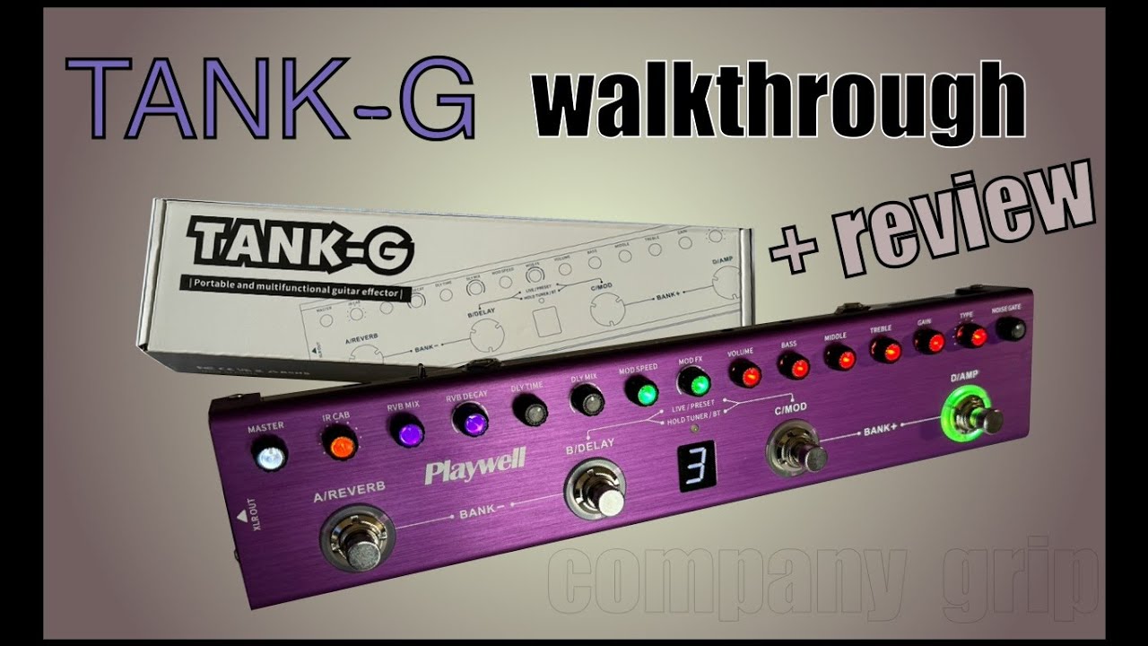 PlayWell / M-Vave Tank-G Walkthrough + Review
