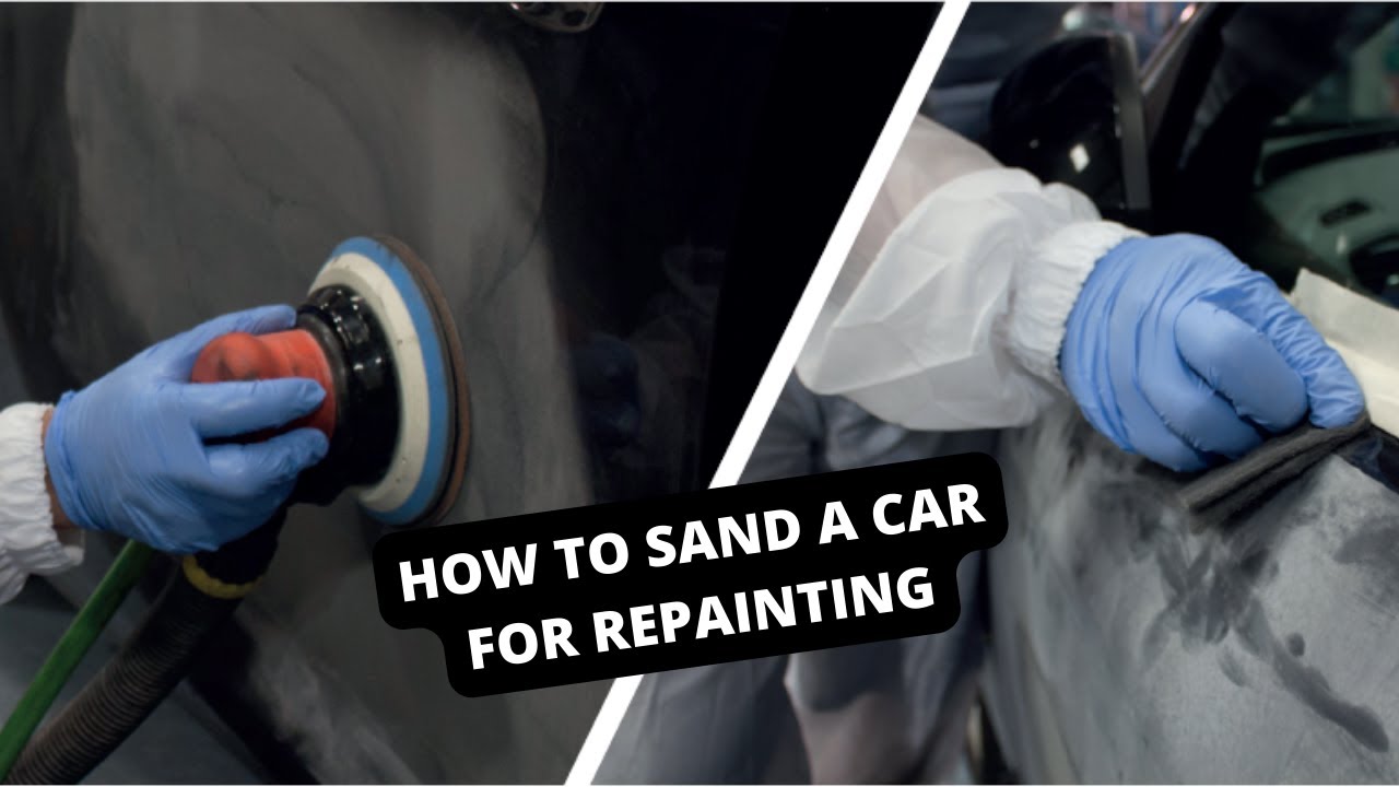 How to Sand a Car for Repainting  by hand