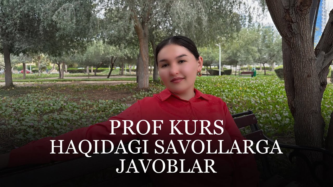 PROFESSIONAL KURS haqidagi savollarga javoblar