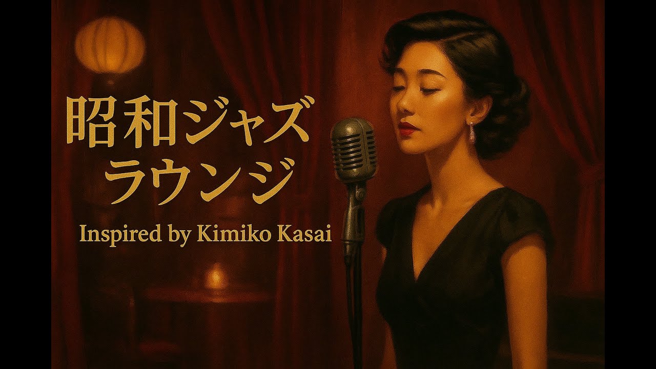 Showa Jazz Lounge – Kimiko Kasai Inspired | Elegant Retro Tokyo Playlist