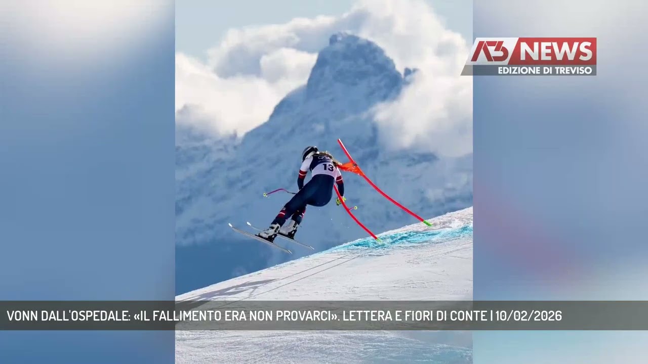 VONN DALL'OSPEDALE: «IL FALLIMENTO ERA NON PROVARCI». LETTERA E FIORI DI CONTE | 10/02/2026