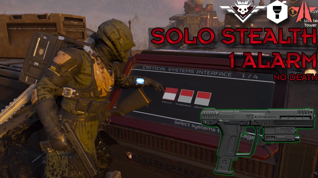 Helldivers 2 - M6C/SOCOM Stealth Sabotage Air Base (Super Helldive)