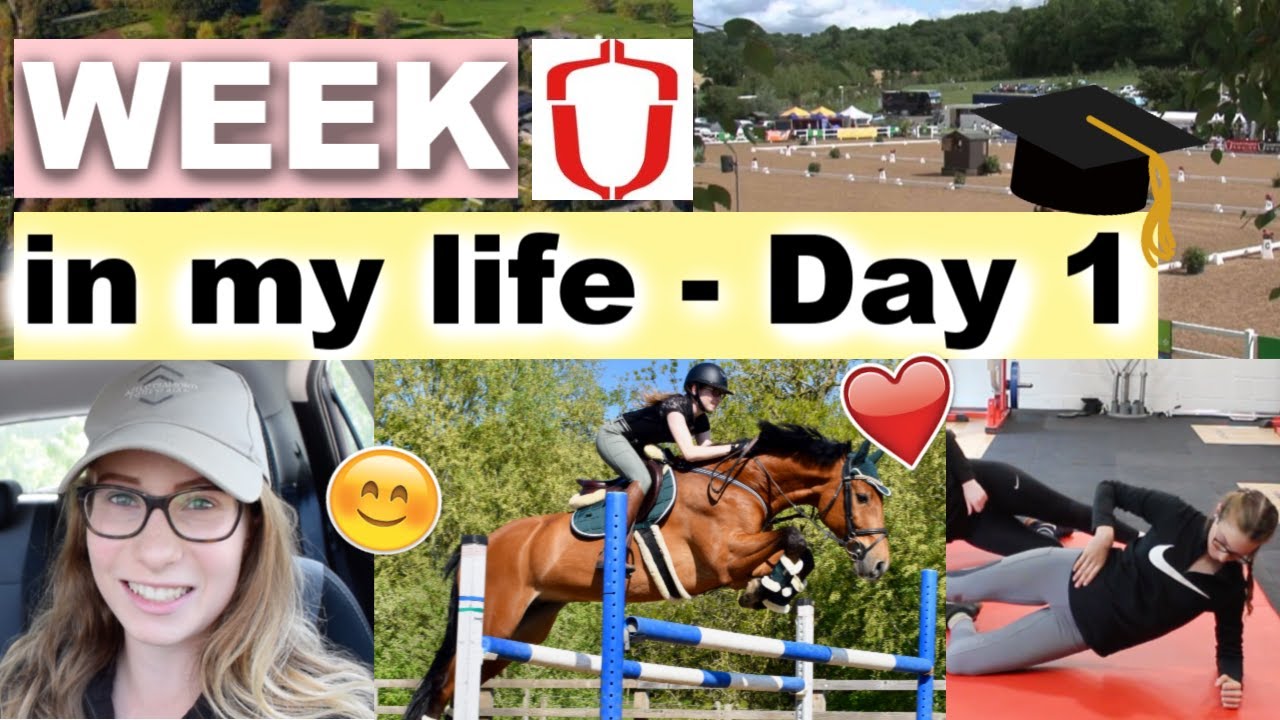 One WEEK with me | Jump Day | Student Athlete @Hartpury | Ride Every Stride