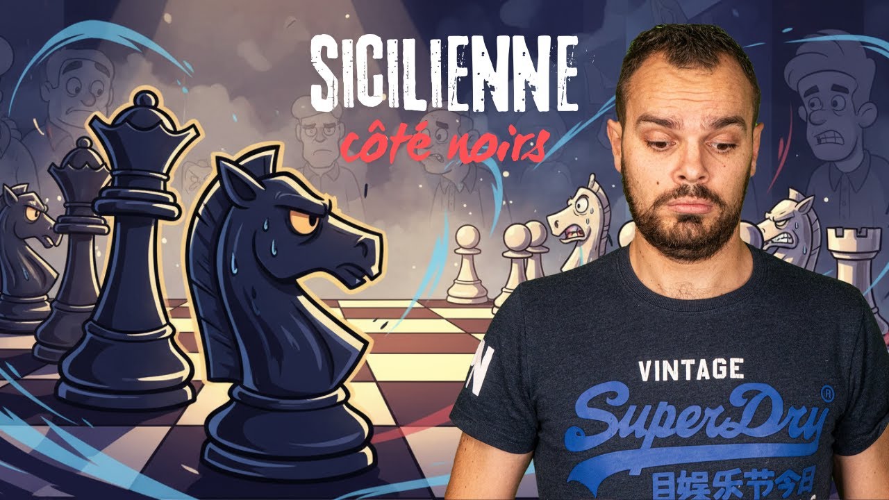 La SICILIENNE : l’ouverture OBLIGATOIRE pour GAGNER avec les noirs ? [Rochefort R5]