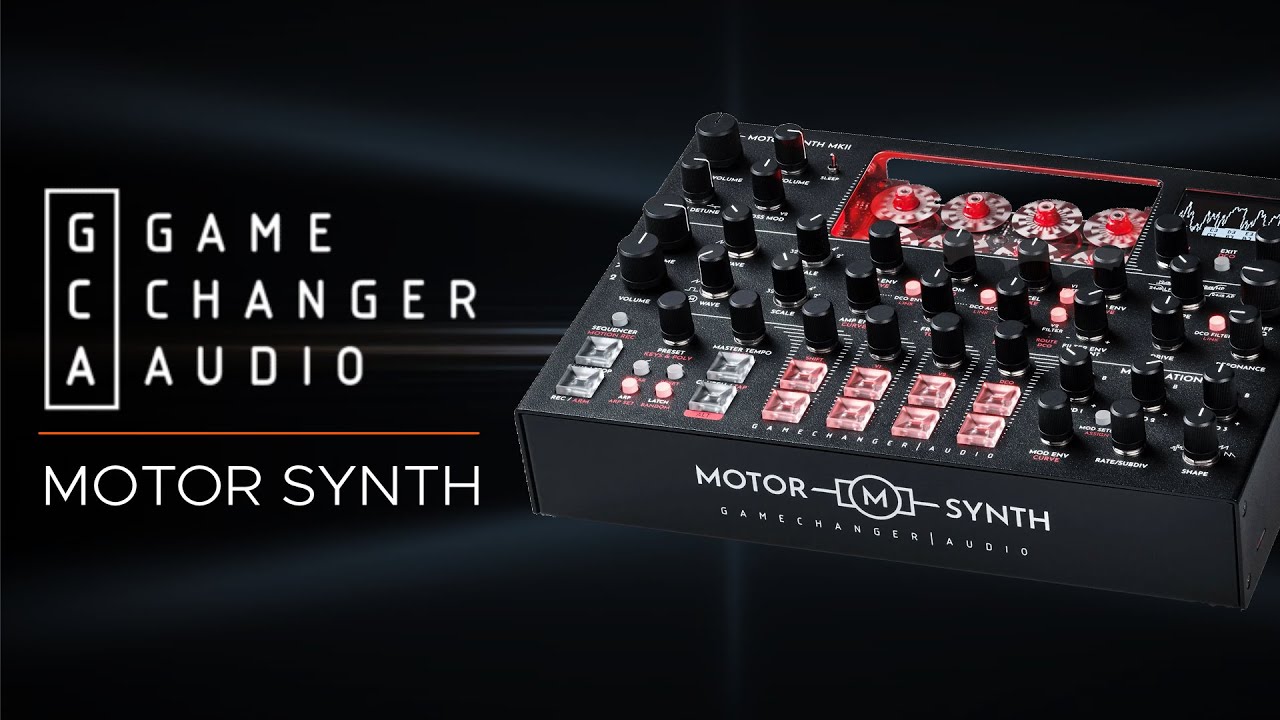 Gamechanger Audio Motor Synth MKII Sound Demo (no talking)